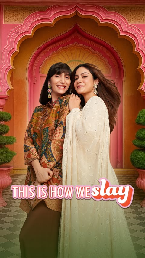 Instagram post by @anyasinghofficial for AJIO. Caption reads: Girl trip rule:
If the location is iconic, the....