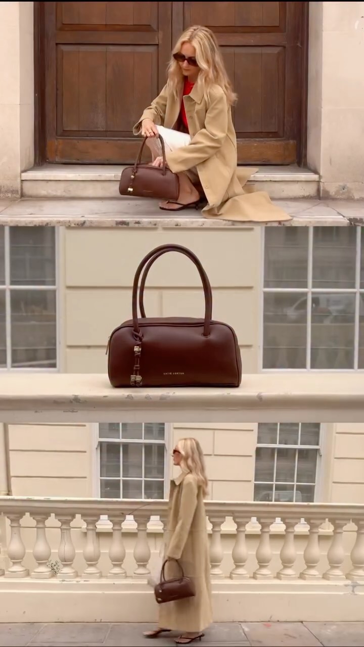 Instagram post by @chloekathbutler for Katie Loxton. Caption reads: Truly ready for the season of buttery accessories,....