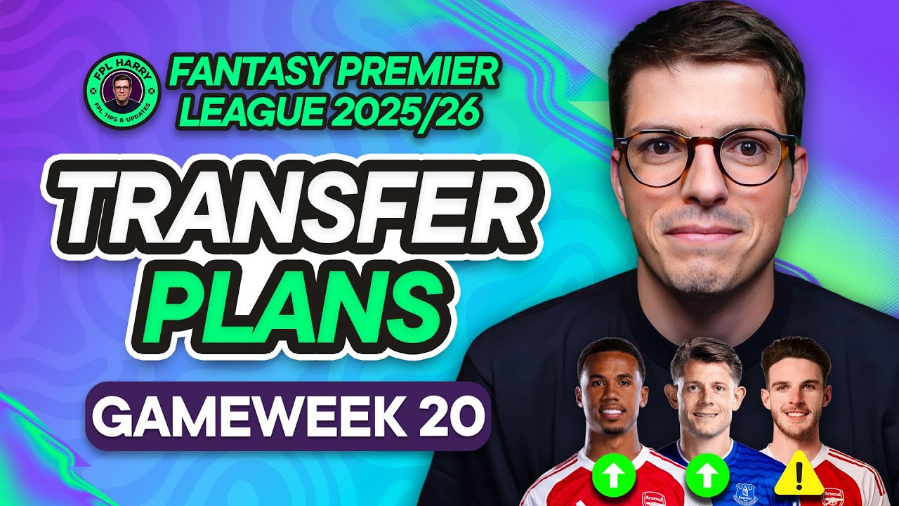 YouTube post by @FPLHarry for Premier League. Caption reads: [...] rolling and a -4? 😂 | Fantasy Premier....