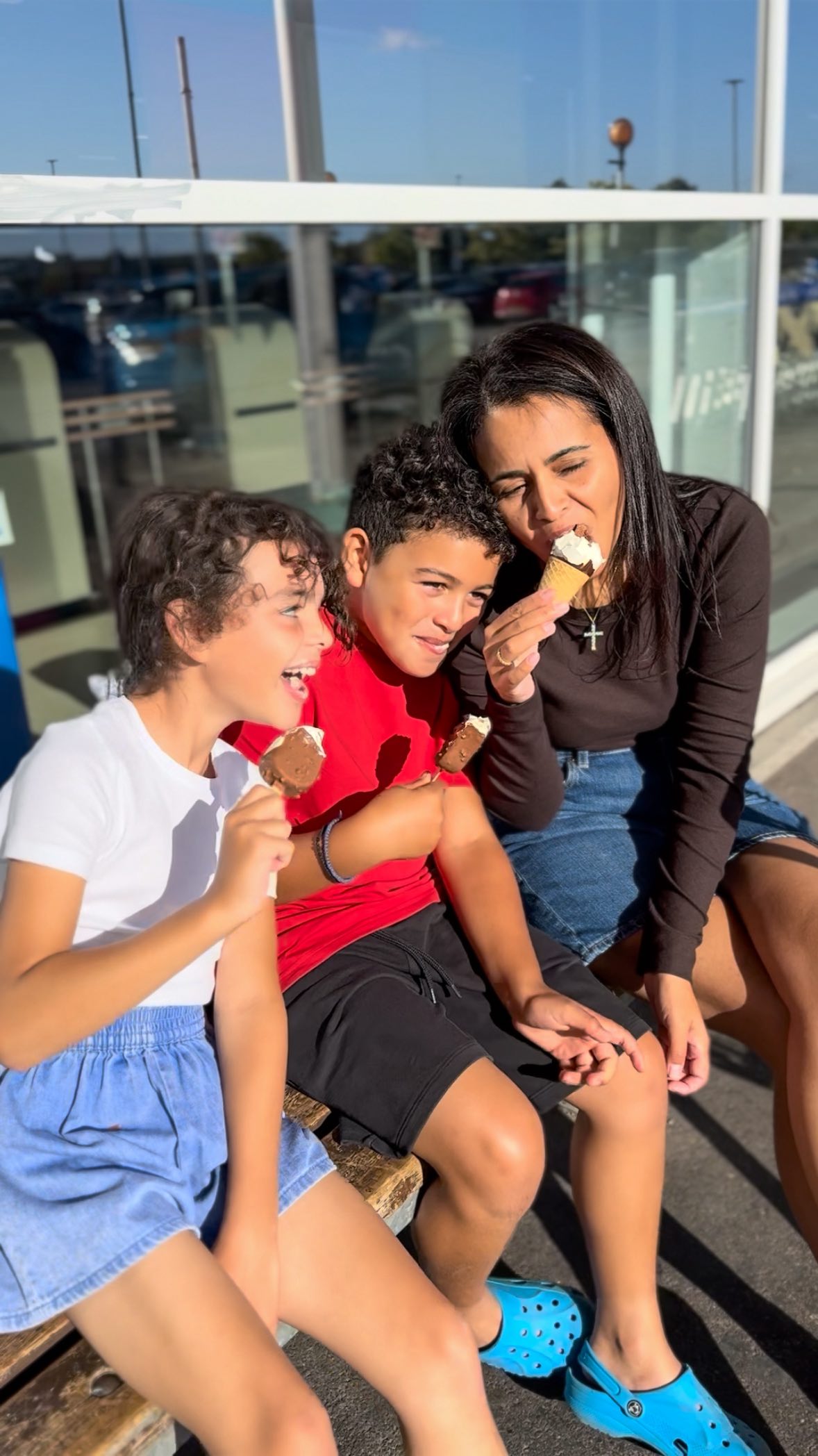 Instagram post by @brogangeorgiou for Cadbury. Caption reads: #Ad We couldn’t wait!! 🤷🏽‍♀️

Summer isn’t....