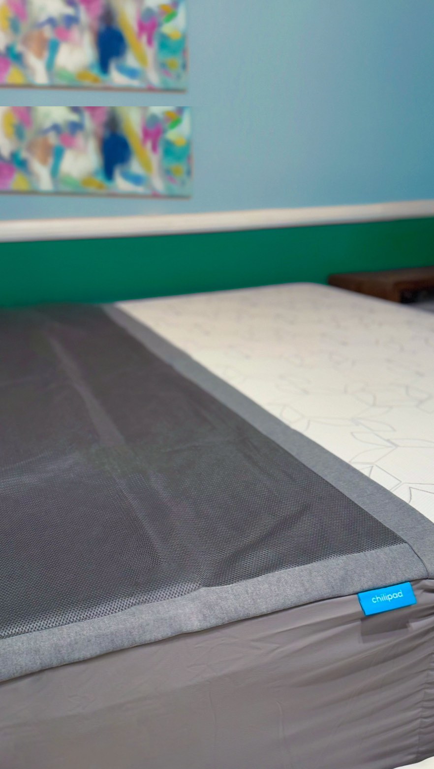 Instagram post by @dunnfamilyfun for Sleepme. Caption reads: [...] this mama. Since upgrading and using my....