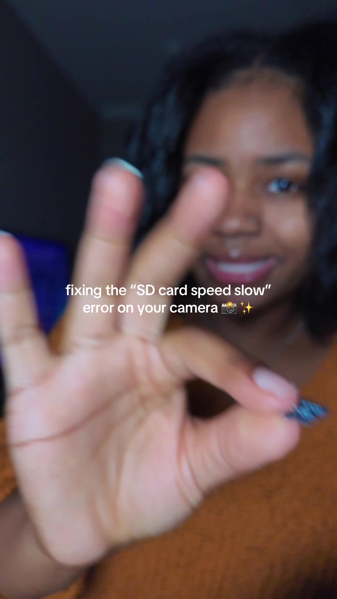 TikTok post by @elyssasdiary for Wyze. Caption reads: #cameraaccessories #sdcard #memorycard @Wyze....