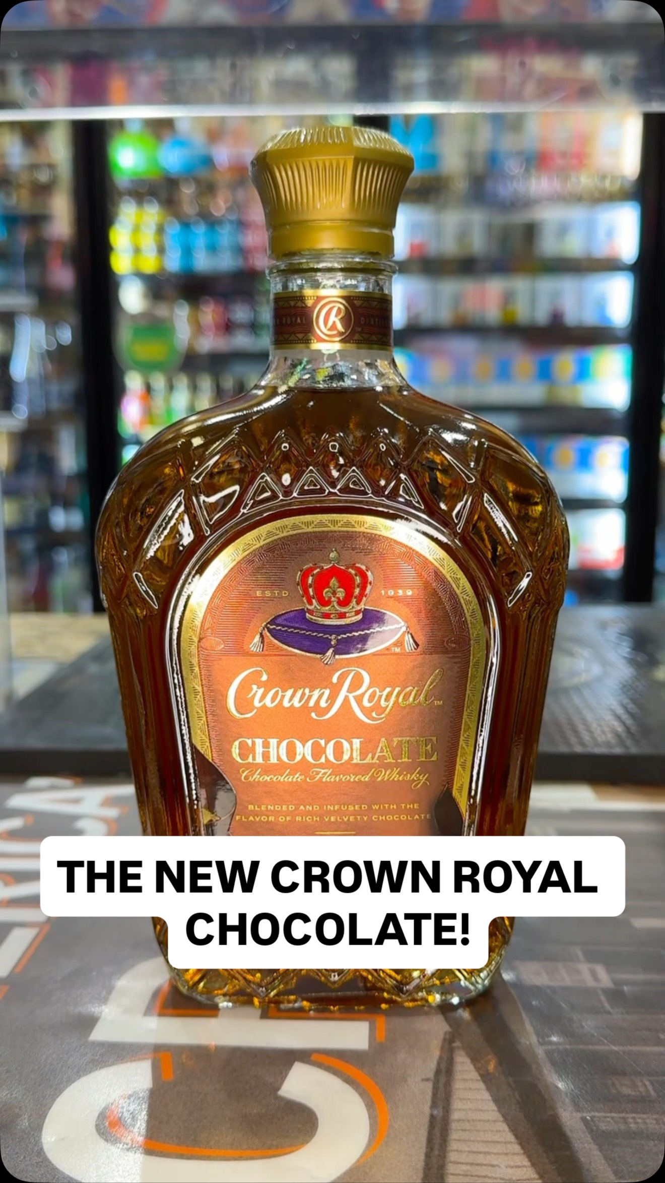 Instagram post by @kestosips for Crown Royal. Caption reads: What cocktails are you going to make with this new....