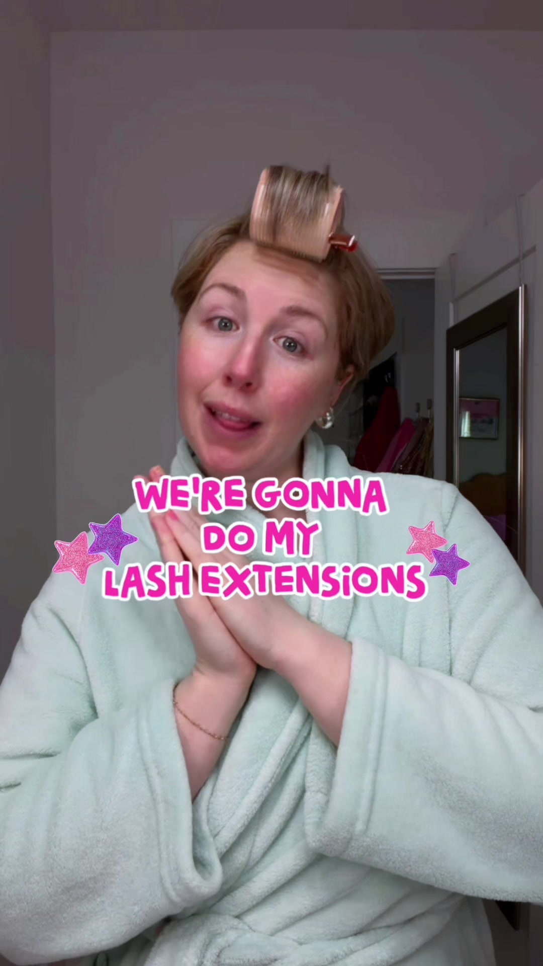 TikTok post by @lydiadall for Lilac St. Caption reads: @Lilac St. you’re my best friend tbh #lashes [...].