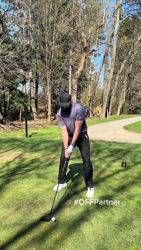 Instagram post by @golfprowannabes for OFF. Caption reads: #OFFPartner I’m definitely adding OFF! Clean [...].