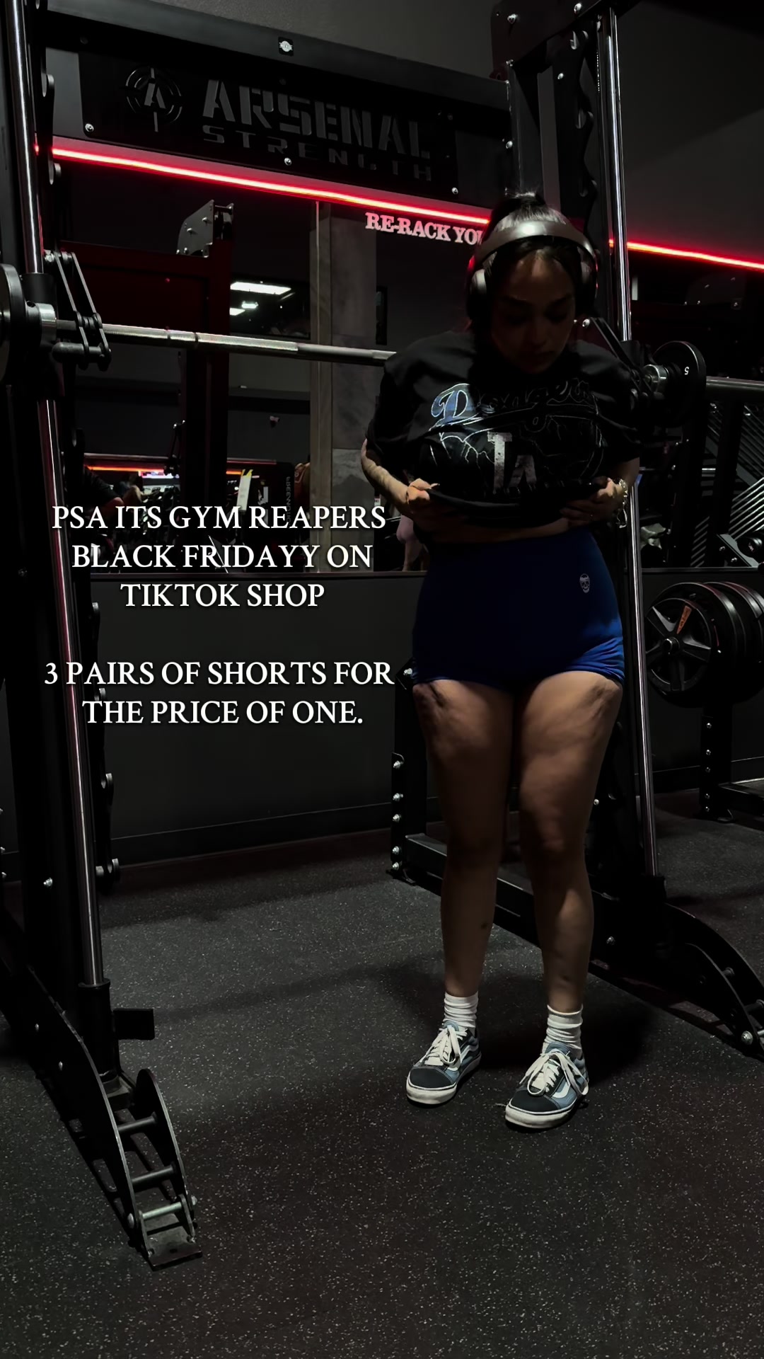 TikTok post by @nissahortiz for Gymreapers
