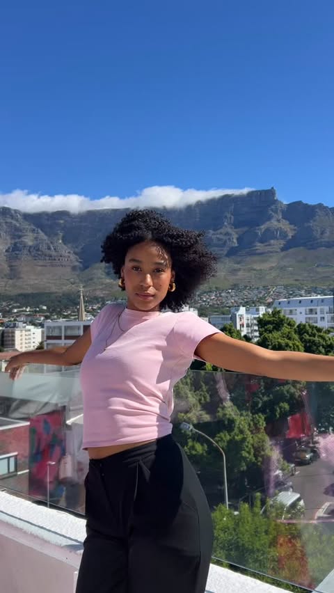 Instagram post by @clomegz for Camille Rose. Caption reads: the wind was a paid actor at the....