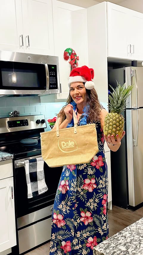 Instagram post by @surfsupessentials for Dole. Caption reads: [...] a little girl I remember making delicious....