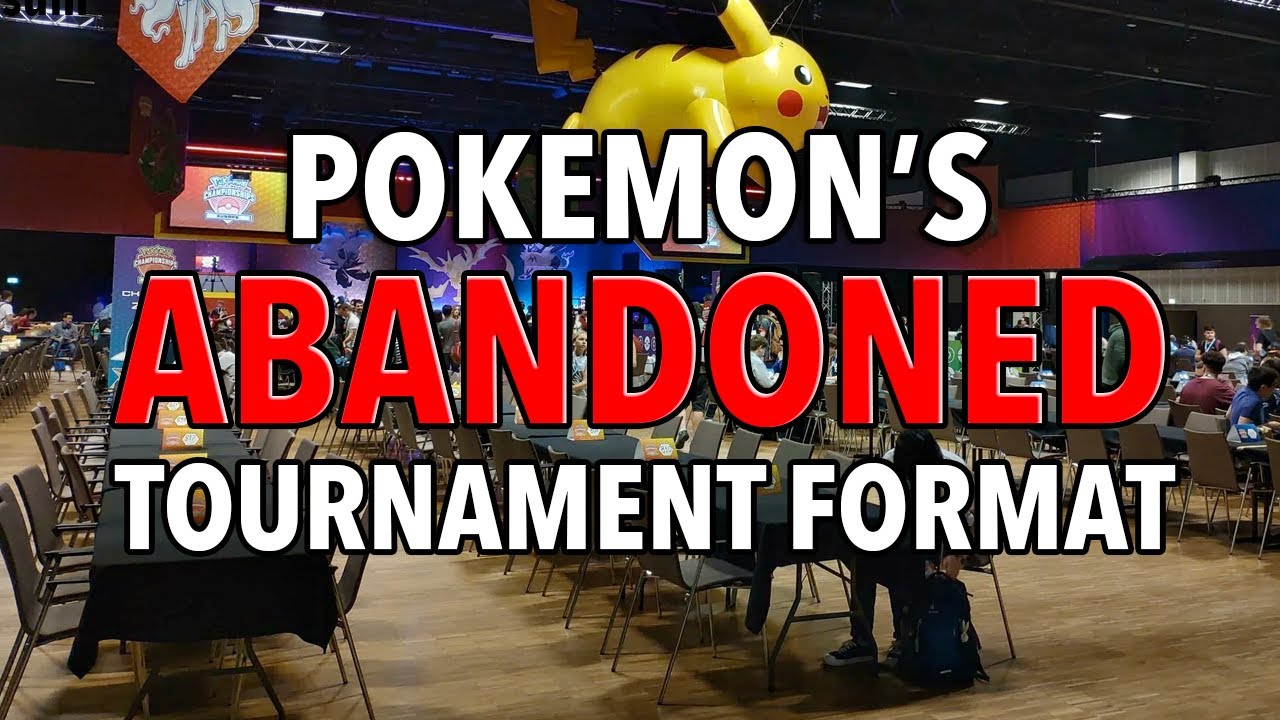 YouTube post by @TrickyGym for Dragon Shield. Caption reads: What happened to Expanded in the Pokémon Trading....