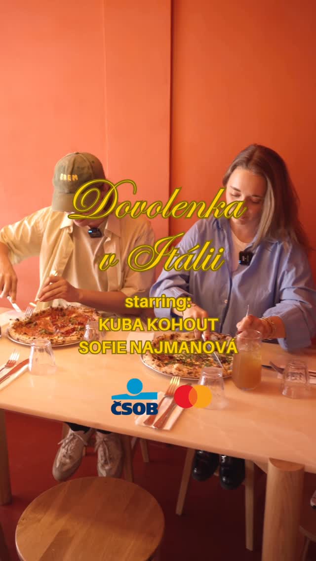Instagram post by @heyfomo.cz for Mastercard. Caption reads: Ať už je to itoška 🇮🇹 nebo doma 🏠,....
