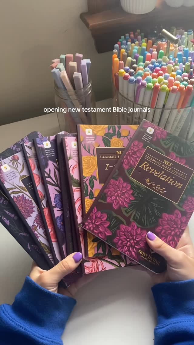 Instagram post by @thelovingbible for Mr. Pen. Caption reads: these are so cool! what i really like about these....