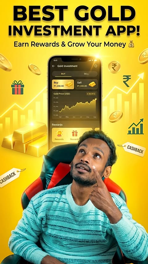 Instagram post by @bharath_madmix for Aditya Birla Capital. Caption reads: [...] purposes only. ABCD DigiGold by Aditya Birla....