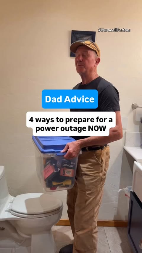 Instagram post by @dadadvicefrombo for Duracell. Caption reads: #DuracellPartner SHARE this for your loved ones....