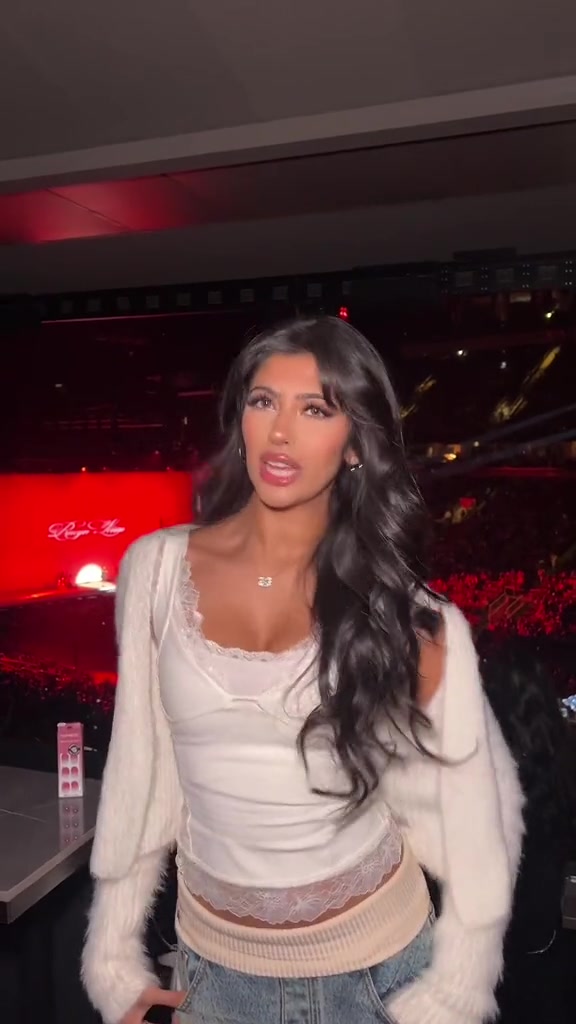 TikTok post by @alizashan for impressbeauty. Caption reads: All the girls at sabrina with @imPRESS Lashes also....