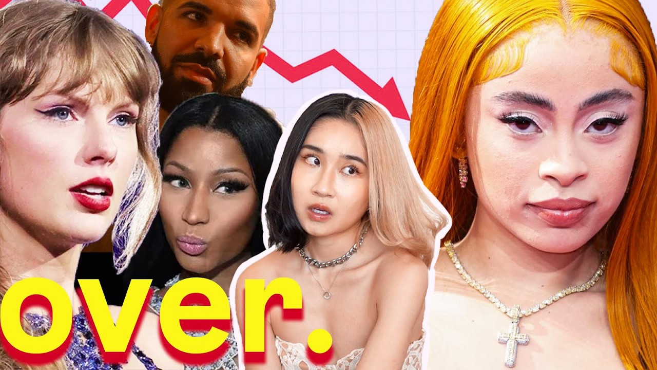 YouTube post by @zoeunlimited for Babbel. Caption reads: the depreciation curve of ‘Hot Girl’ branding.
