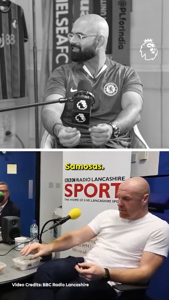 Instagram post by @thedrogbaba for Premier League. Caption reads: Another reason to love Sean Dyche 😂

Watch the....