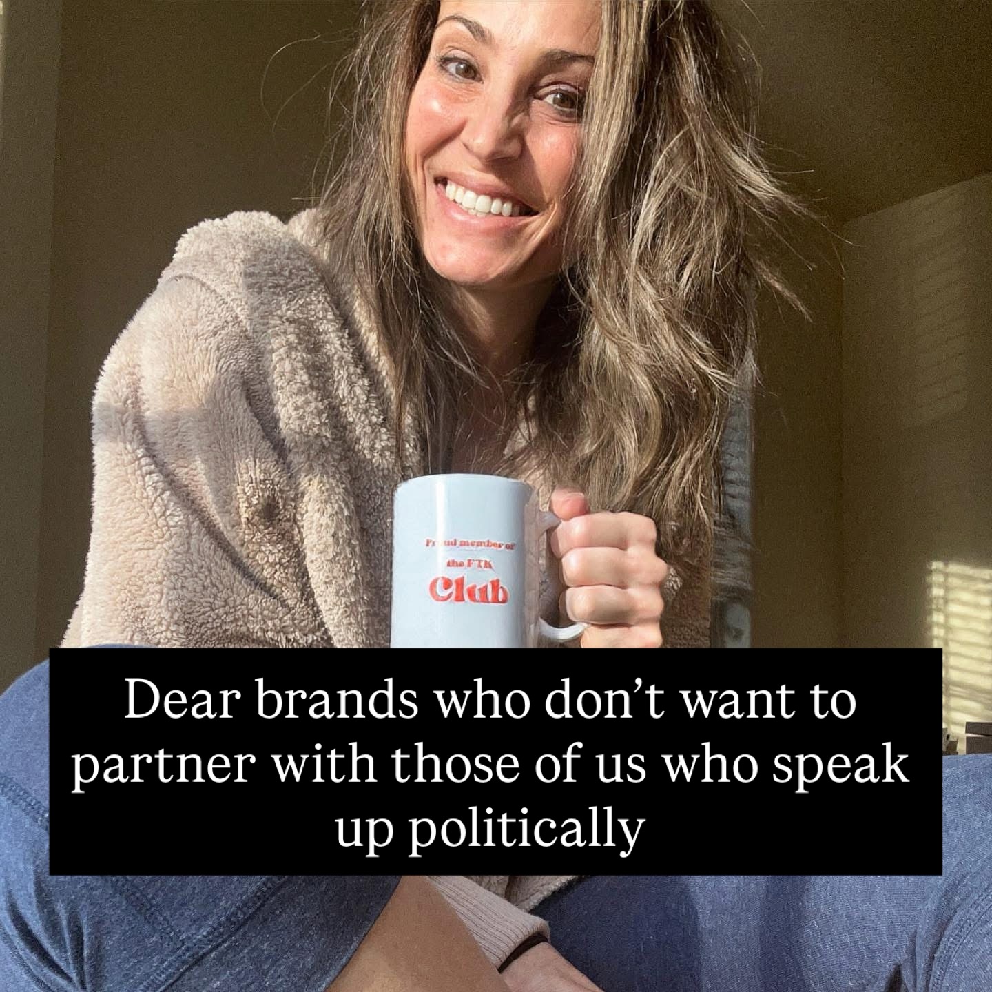 Instagram post by @lotsamiles for VitaHustle. Caption reads: [...] fuck I want and lock arms with me:....