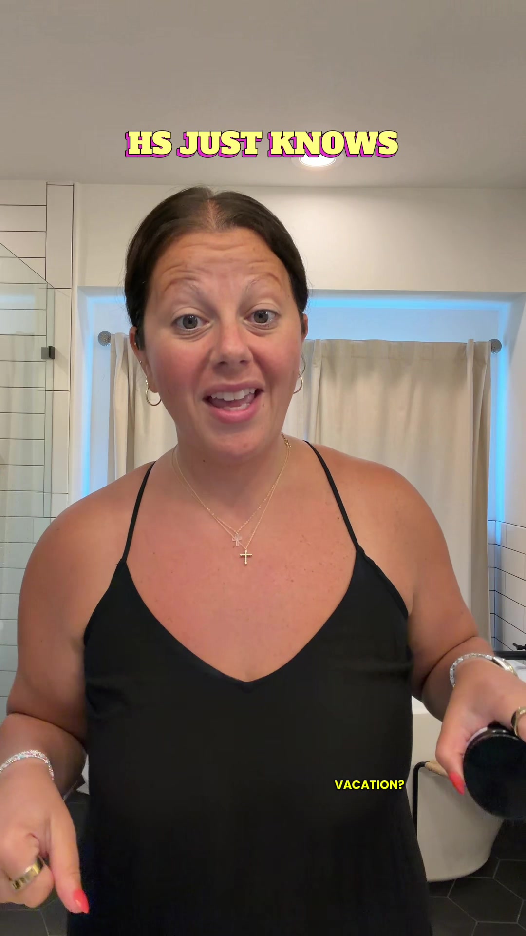 TikTok post by @broadinblack for MyMagicHealer. Caption reads: @MyMagicHealer saving my vacation. Every. Single.....