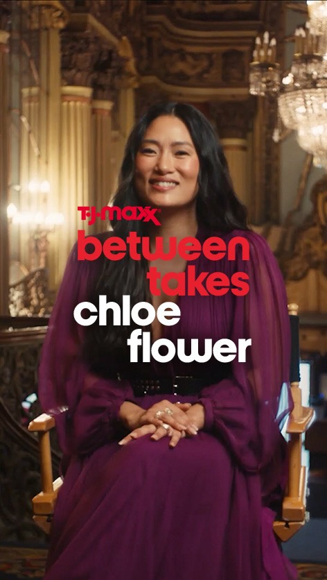 Instagram post by @misschloeflower for TJ Maxx. Caption reads: [...] is what the artist brings to the art.....