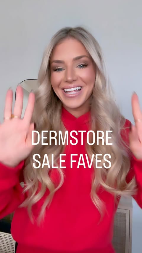Instagram post by @jessicafwebb for Dermstore. Caption reads: Leave FAVES for details to everything here.....