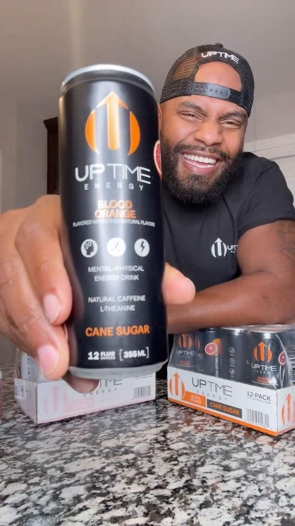 Instagram post by @iamfredyp for UPTIME Energy. Caption reads: It’s time to go up with @uptimeenergy my favorite....