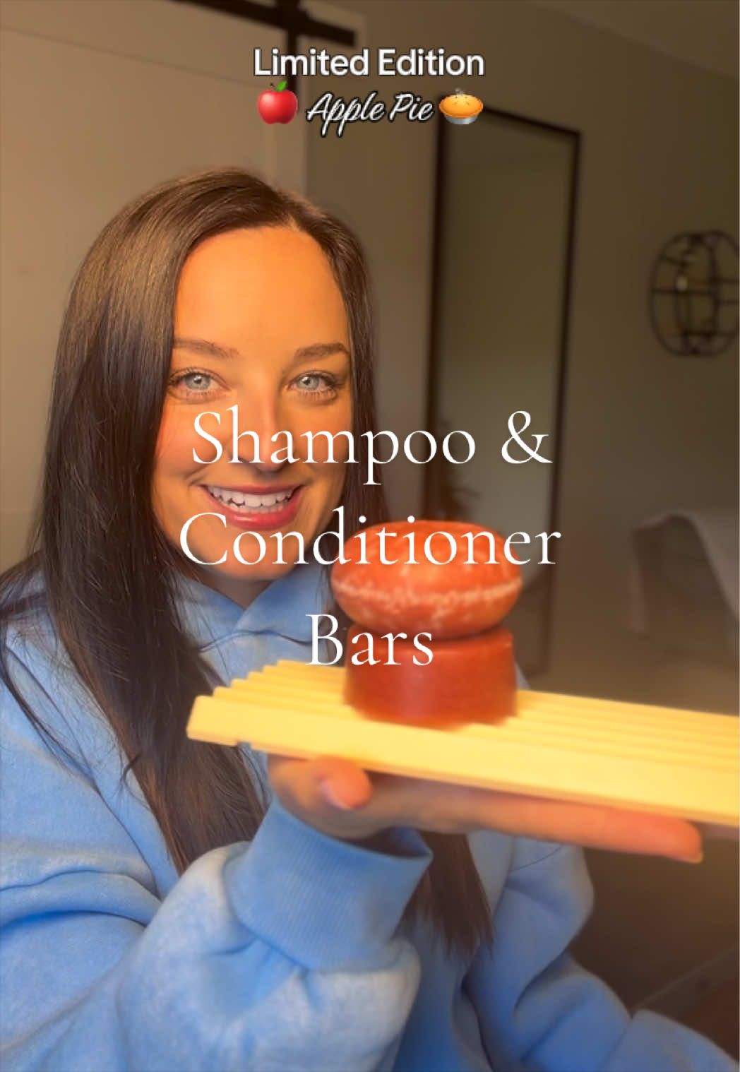TikTok post by @brittdale8 for The Earthling Co.. Caption reads: [...] #shampoobars #marshmallowroot @The Earthling....
