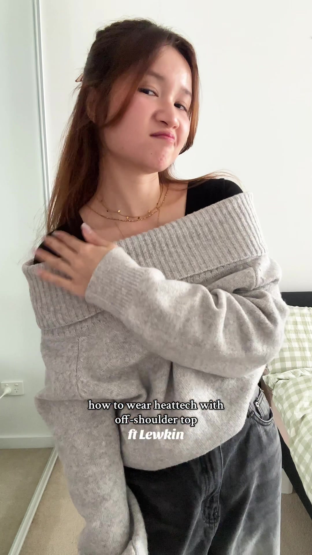 TikTok post by @dannianguyen for LEWKIN. Caption reads: [...] forget to use code DANNIA for 60% off....