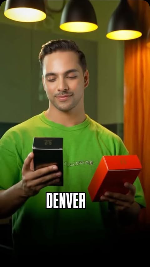 Instagram post by @piyush_bhidola for Denver For Men. Caption reads: [...] doing the talking. 👀😁 After trying....