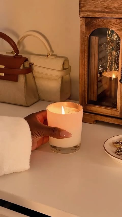 Instagram post by @abakasante for Ulta Beauty. Caption reads: GRWM for date night !! 😛 my dress + scent combo....