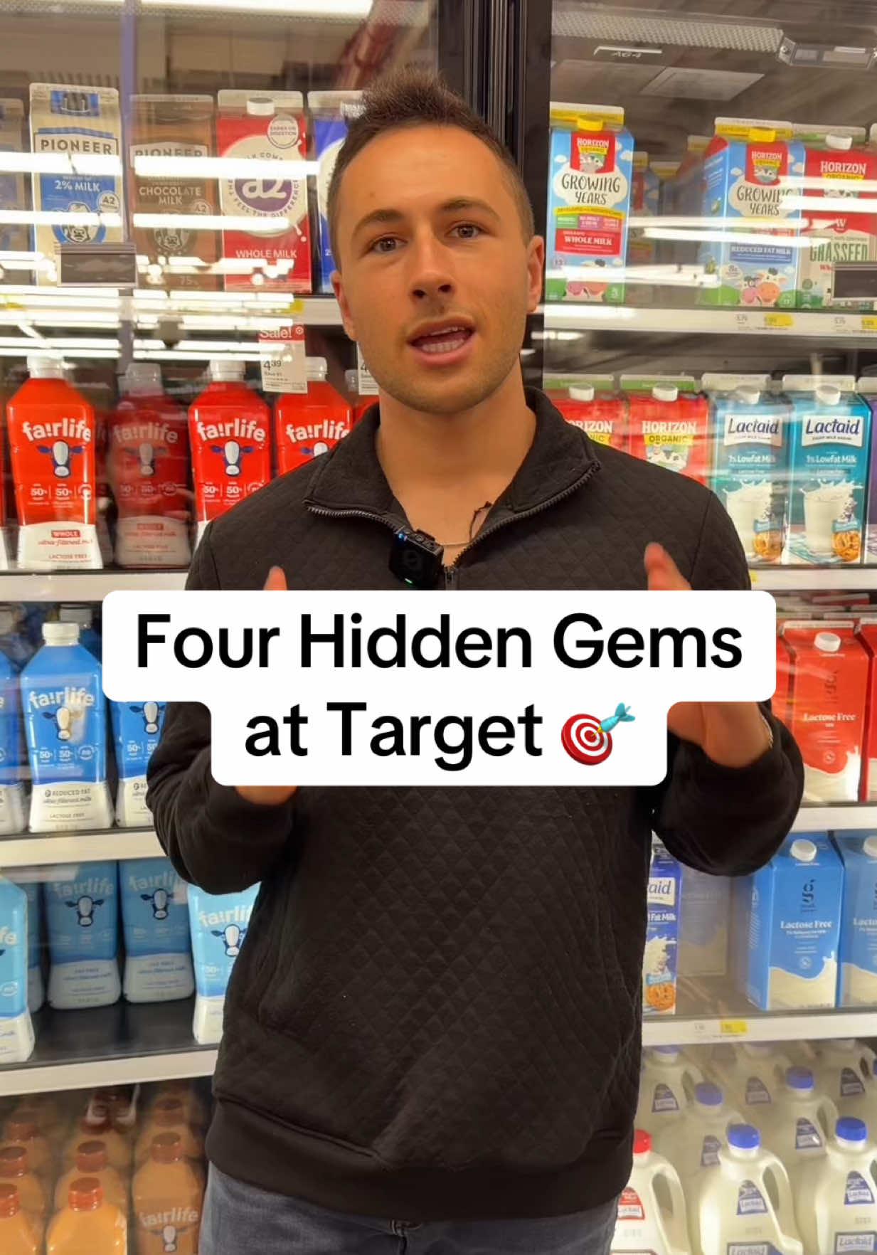TikTok post by @healthwithhunter for Purely Elizabeth. Caption reads: Target is the new best health food store ‼️ Every....