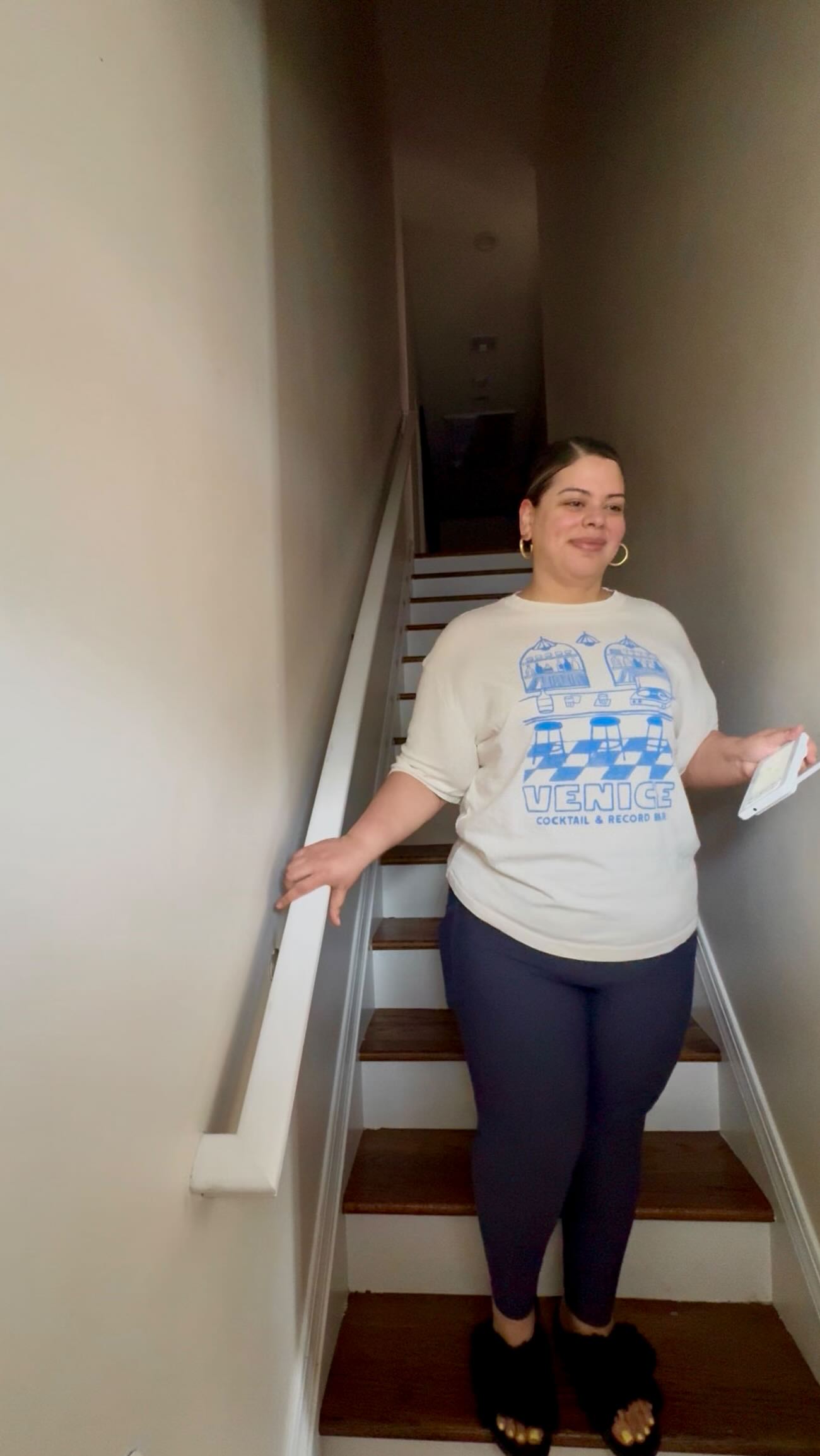 Instagram post by @atasteofmichelle for WeightWatchers. Caption reads: Real life moves faster than my steps can keep up....