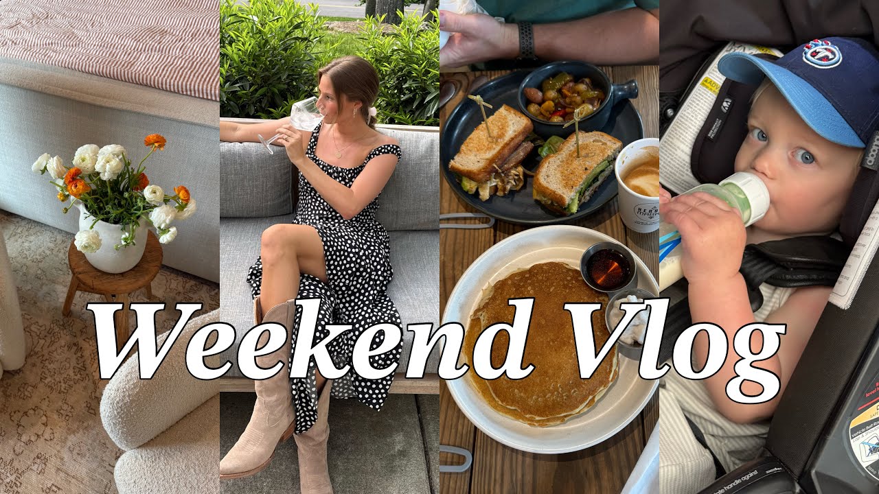 YouTube post by @rachautenrieth for ActandAcre. Caption reads: WEEKEND IN MY LIFE  | home vlog!.