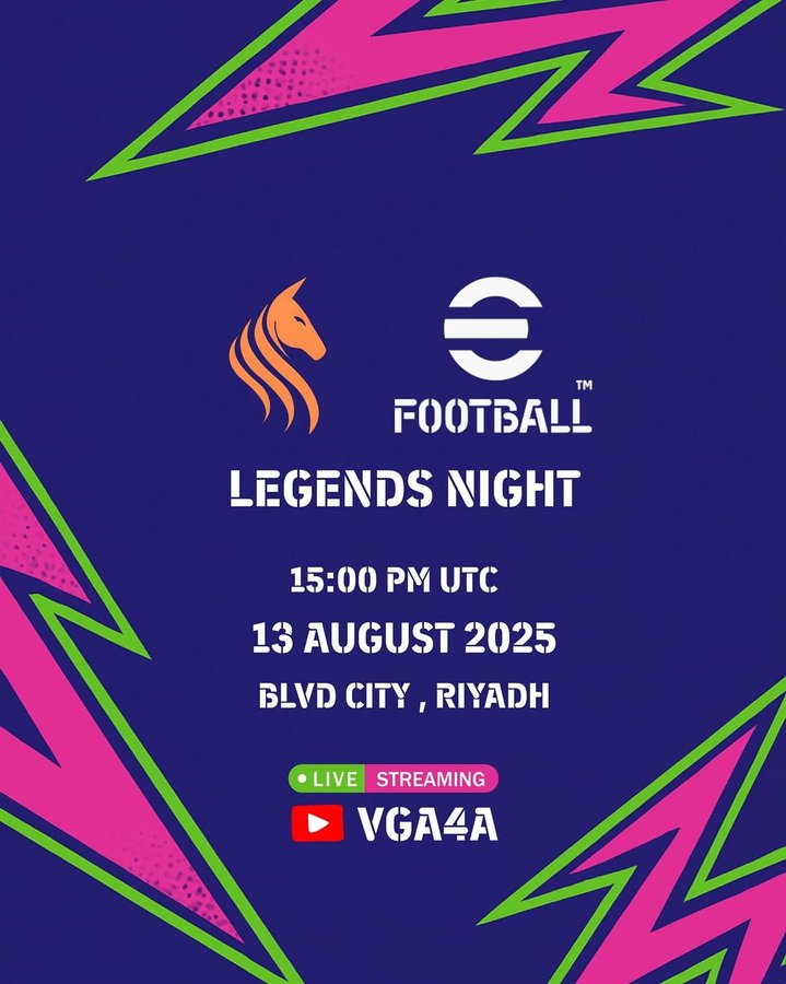 Instagram post by @teamstallionsgg for eFootball. Caption reads: [...] 🚨
‎Stallions in collaboration with....