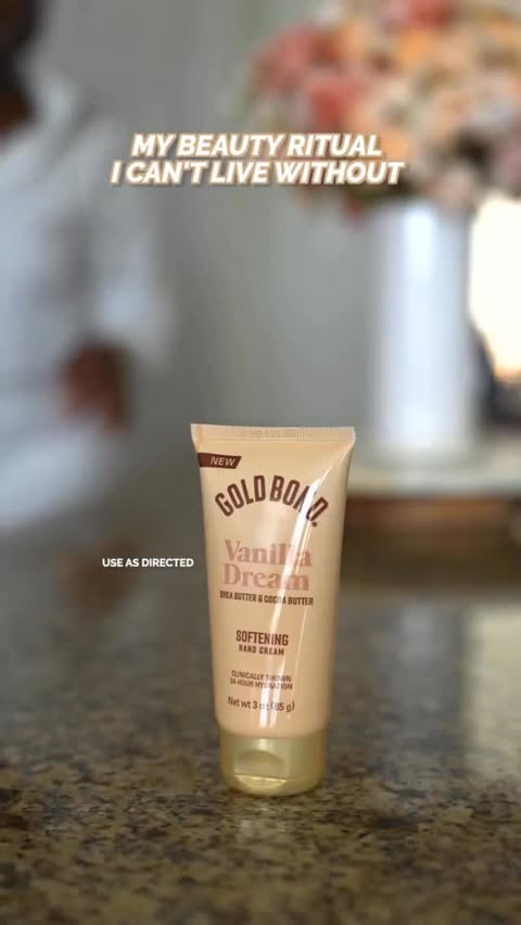 Instagram post by @mena_adubea for GOLD BOND. Caption reads: #GoldBondPartner Grab the @GoldBond Vanilla Dream....