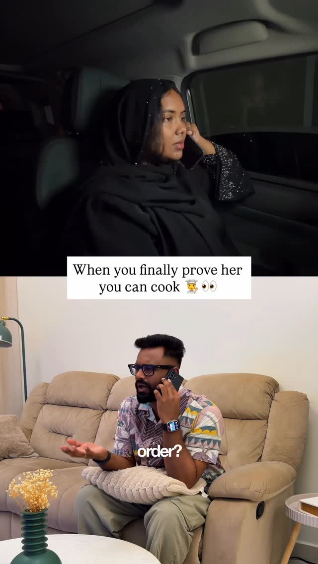 Instagram post by @tableeforone for Amazon AE. Caption reads: Finally proved her I can cook 🧑🏽‍🍳👀 

Thanks....