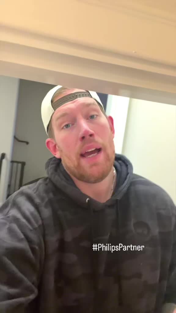 TikTok post by @bigbeaubrown for Philips. Caption reads: [...] that are better than the rest. Luckily,....