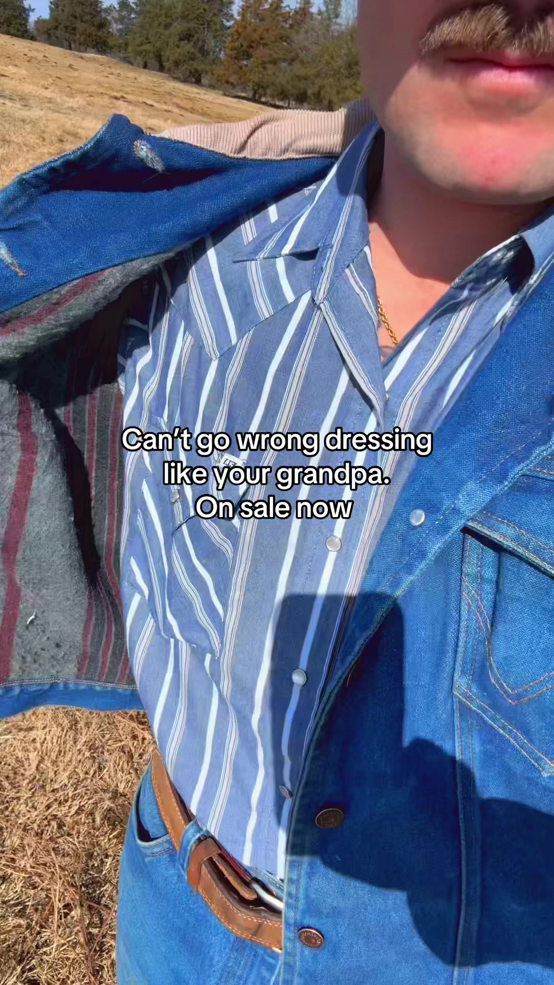 TikTok post by @josiahspicermusic for Ely Cattleman. Caption reads: Can’t go wrong! @Ely Cattleman #ranchin #ranch....