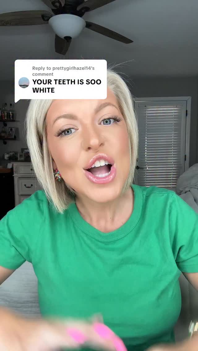 Instagram post by @cassiecsaylor for Hismile. Caption reads: These are the best! @hismile #whiteteeth #teeth....