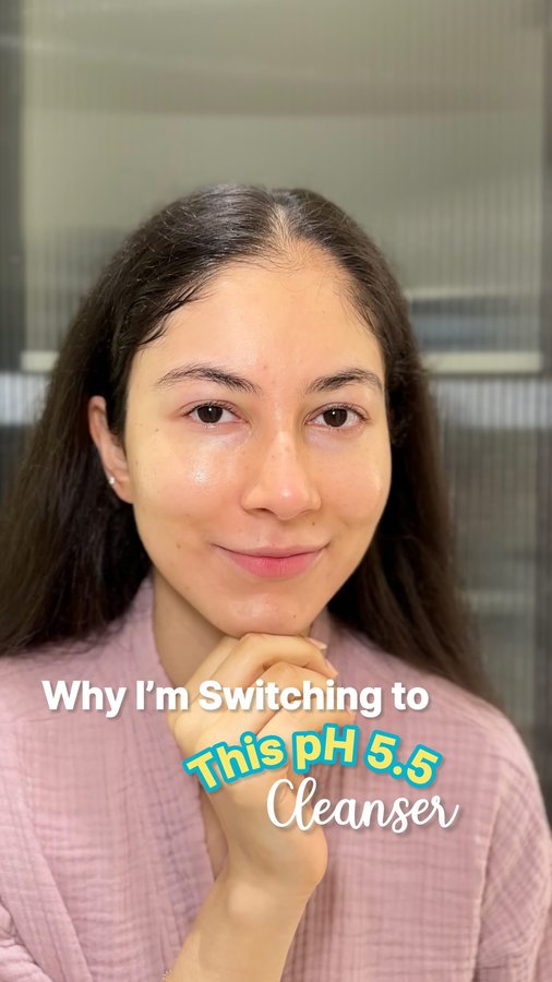 Instagram post by @skinoreal for Lotus Herbals. Caption reads: If your cleanser is too harsh or stripping, your....