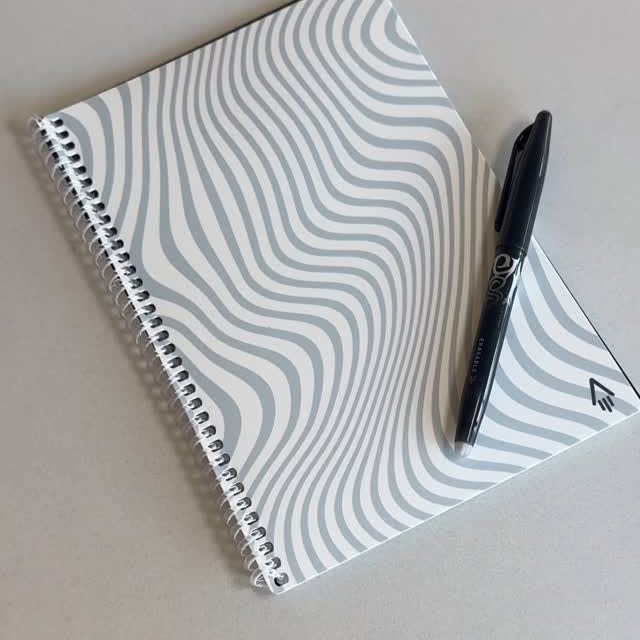 Instagram post by @_ariguerra for Rocketbook. Caption reads: [...] more clarity. That’s why I use #Rocketbook....