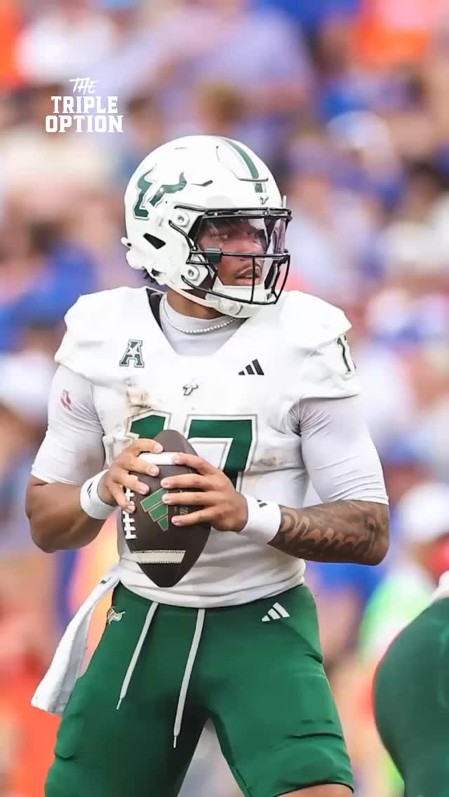 Instagram post by @cfbalerts for Barstool Sports. Caption reads: As @USFFootball eyes its 3rd straight ranked win,....