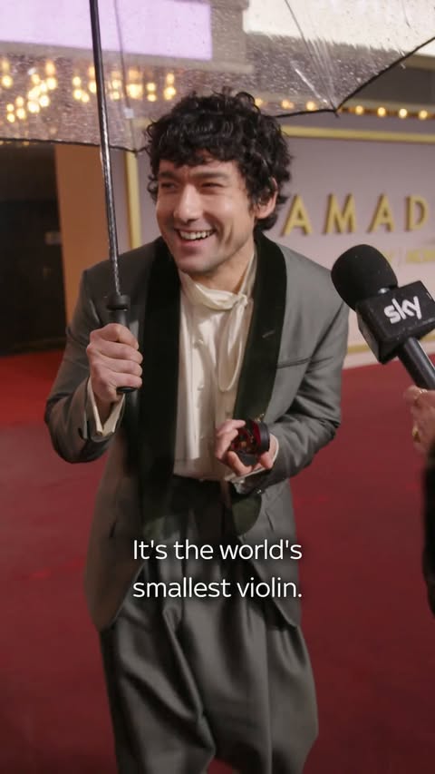 Instagram post by @paulbettany for Sky TV. Caption reads: The #Amadeus cast get some things off their chest....