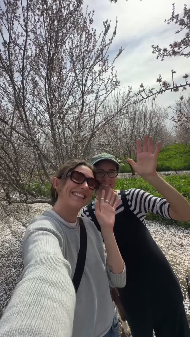 Instagram post by @jess.cliftonn for Almond EU. Caption reads: #ad Something you might not know about me:

My mom....