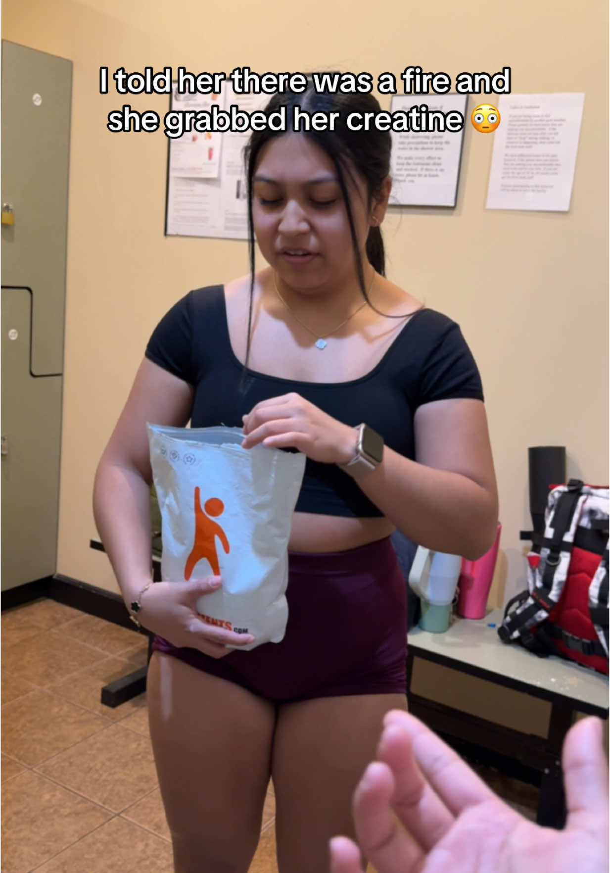 TikTok post by @melissa_mariche for BulkSupplements. Caption reads: @BULKSUPPLEMENTS #bulksupplements [...].