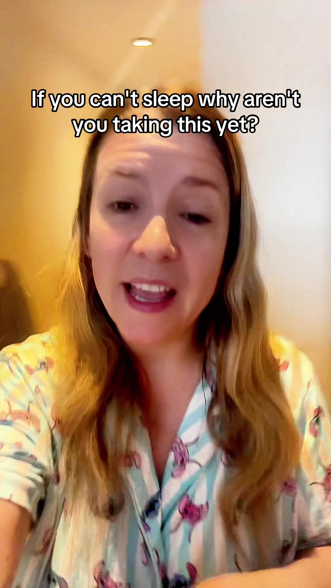 TikTok post by @mummymarketing for Noble Nature. Caption reads: [...] #womenover40 #sleepsupport # @NobleNature.