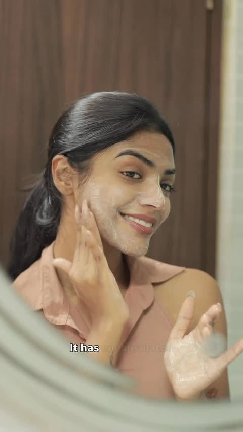 Instagram post by @_shamaritha for moha: Nature’s Perfect Formula. Caption reads: Resetting my skin health in 10 days with....