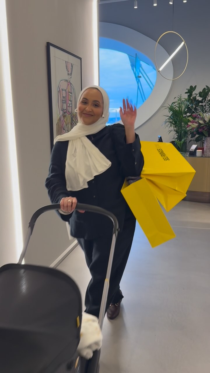 Instagram post by @fiotestore for Selfridges. Caption reads: Eid prep starts early this year! ✨ I headed to....