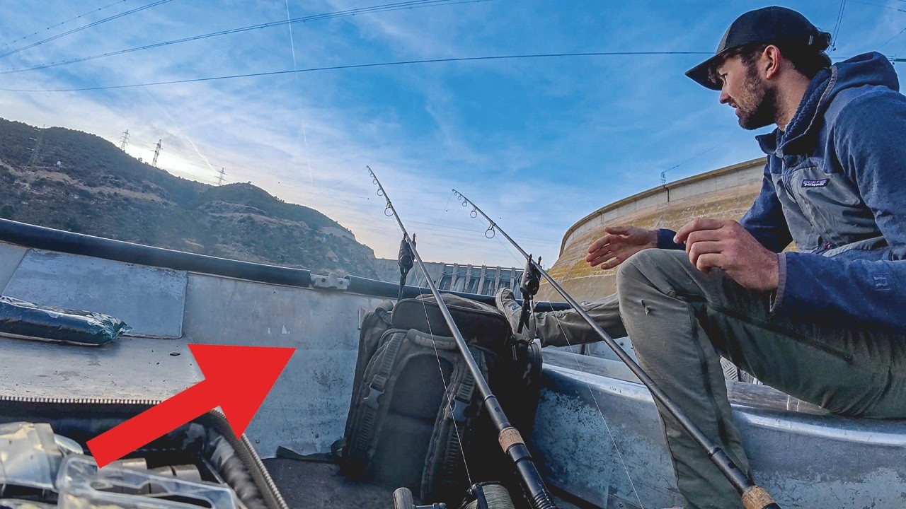 YouTube post by @FelixPinedo for Deepersonar. Caption reads: Carp fishing on a large river | Bank vs. boat.