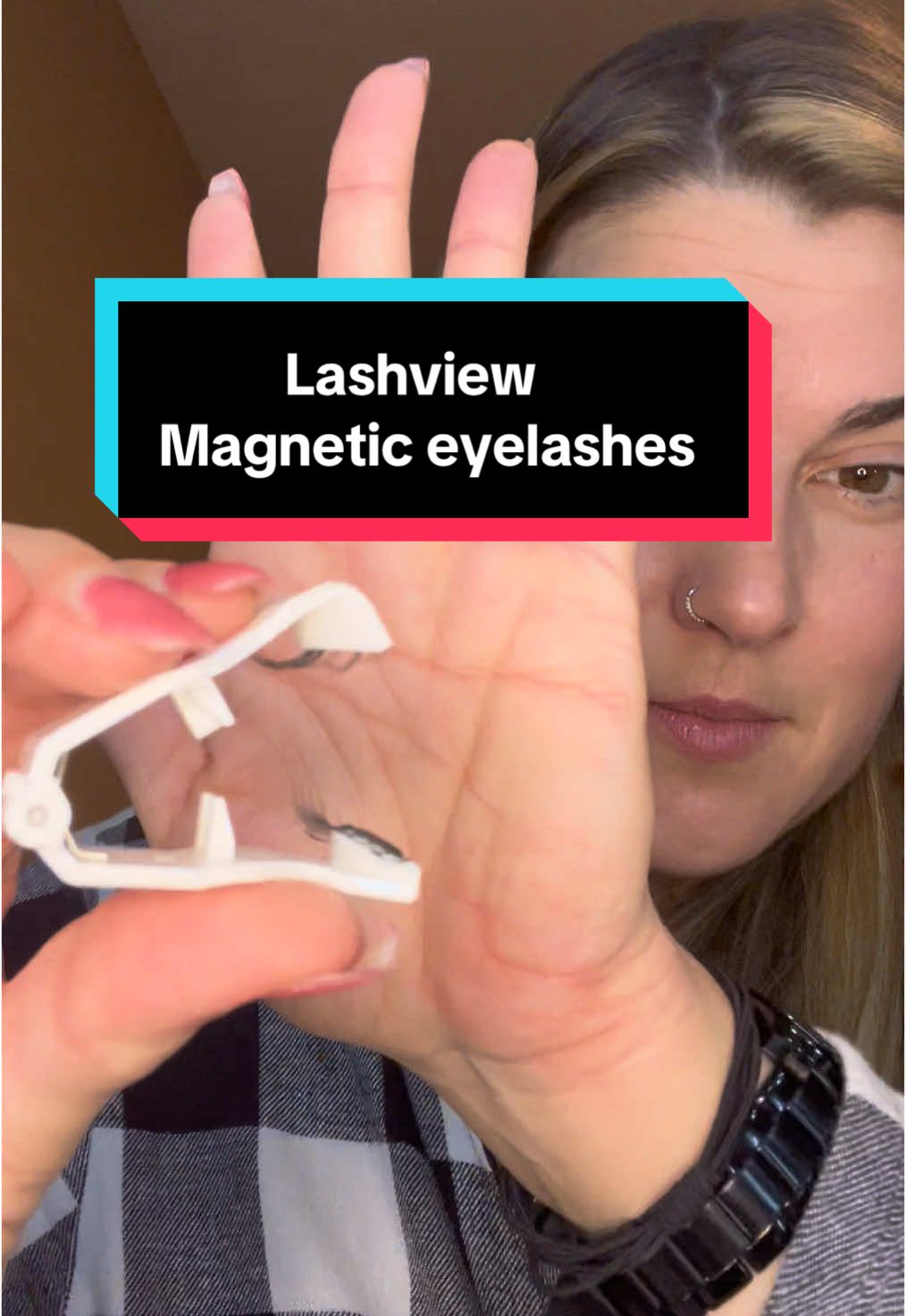 TikTok post by @j_okayyy for Lashview. Caption reads: [...] lashes are back and better than ever......