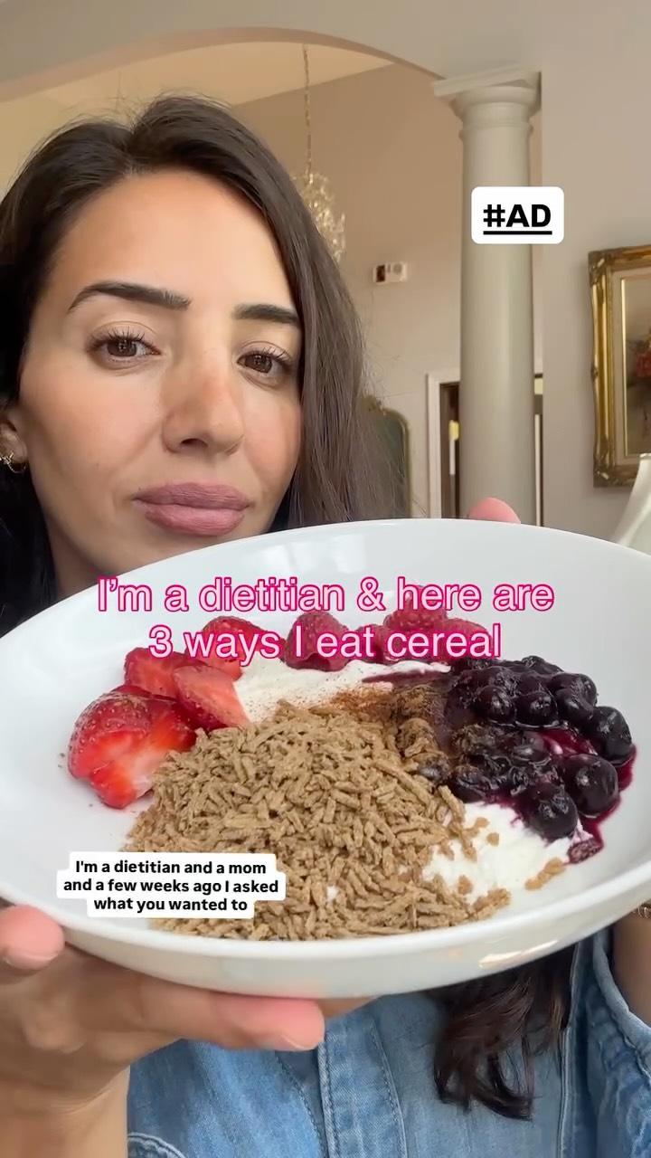 Instagram post by @momnutritionist for Kellogg's. Caption reads: #ad

Cereal isn’t just a quick breakfast—it’s a....